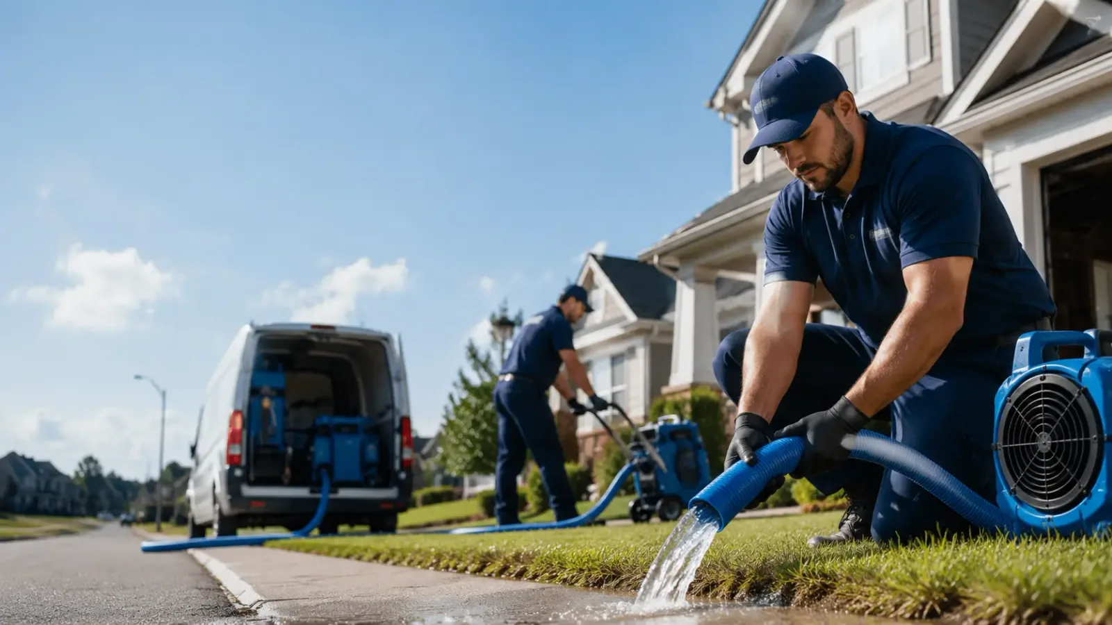 Flood Damage Restoration in Bascom, OH